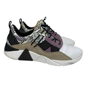 Mark Nason shoes, leather, suede & snake print. Wore one time womens size 8
